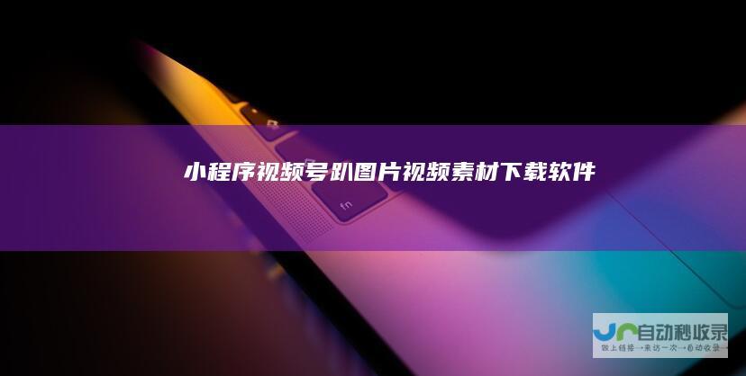 小程序视频号趴图片视频素材下载软件