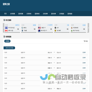 ​冠军之夜 - 免费NBA/欧洲五大联赛直播 | 24小时高清体育平台​