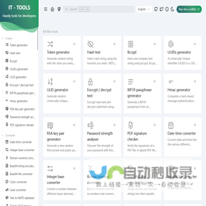 IT Tools - Handy online tools for developers