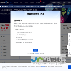 SteamDT-CS饰品价格走势_CS2市场大盘_CSGO饰品市场_CS饰品指数_CS2库存估值